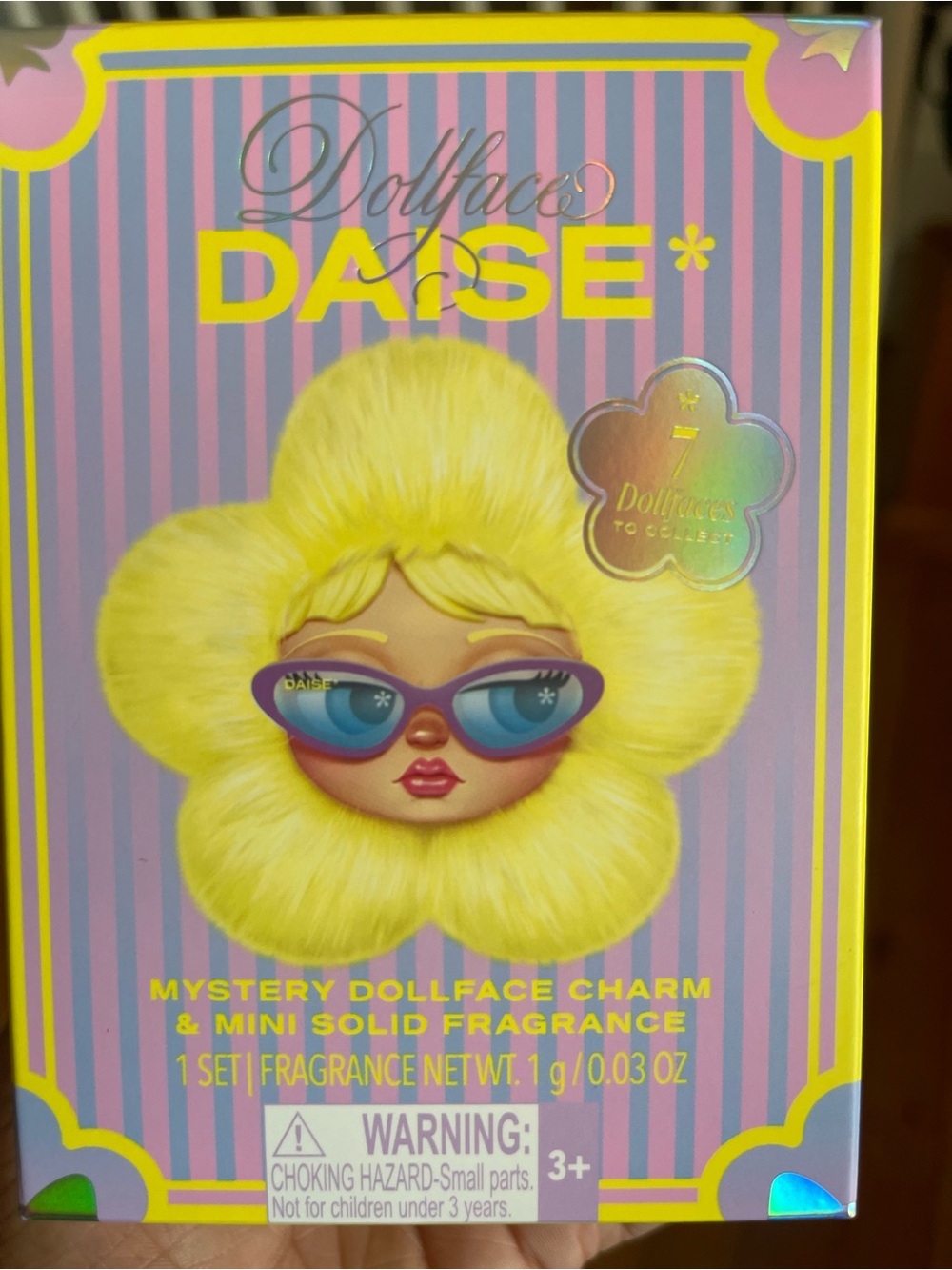 Yellow Mini Solid Fragrance Charm